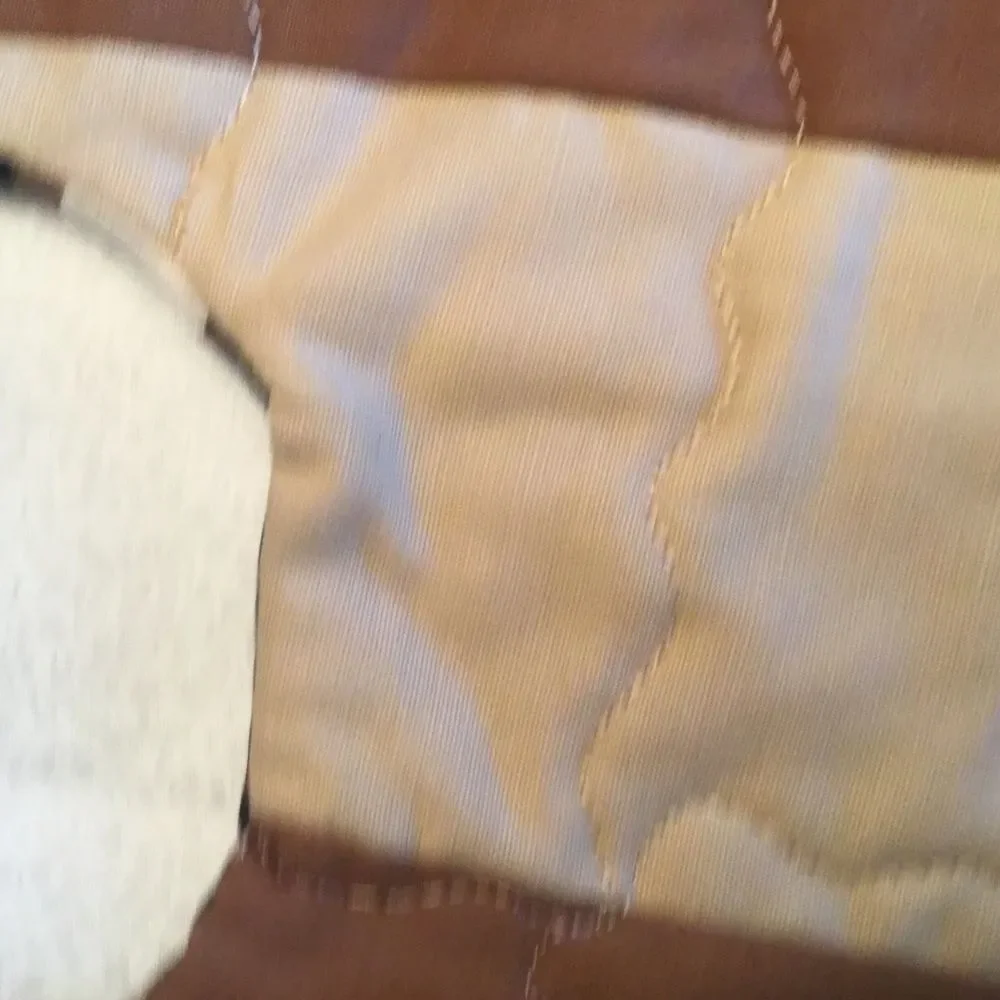 3/$25 or $12 ea.  NWT Handmade Quilted Reversible Baby Bib.